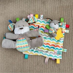 Bright Starts Puppy Taggies Set